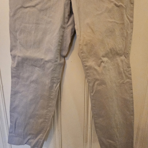 Used 34W 37L Men's Light Gray/Silver M&S Dresspants - Picture 5 of 14